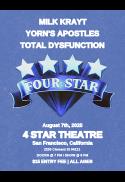 Poster for LIVE MUSIC: Milk Krayt, Yorn's Apostles & more
